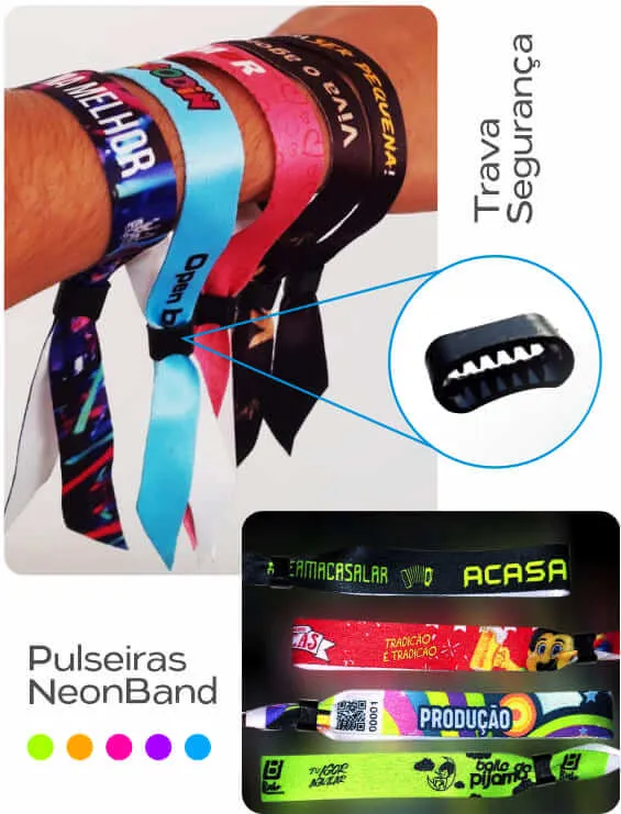 Pulseiras Tecido